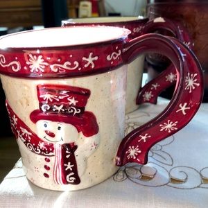 Antique Snowman Mug Bella Casa By Ganz